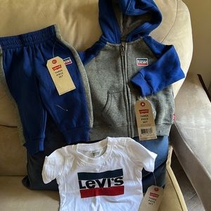 SOLD Brand new Levi’s baby set